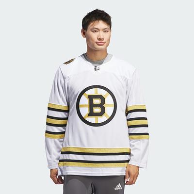 Adidas Bruins Anniversary Home Jersey Black M (50) - Mens Hockey Jerseys