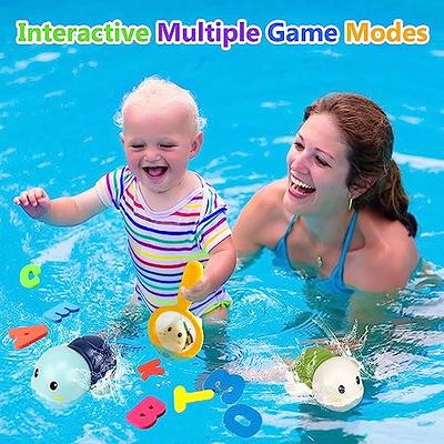 Cute Kids Toddler Baby Bath Fishing Net Toy Fun Floating Pool Game