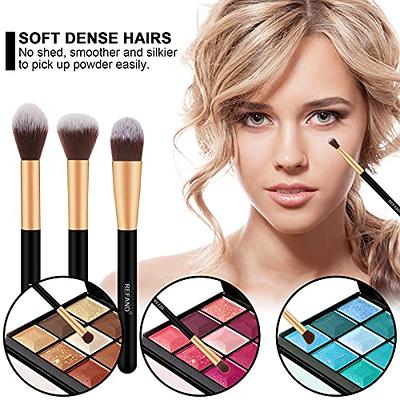 Makeup Brush Set Soft Fluffy Professiona Cosmetic Foundation Powder  Eyeshadow Kabuki Blending Make Up Brush Beauty Tool Makeup Sponge Storage  Bag - Temu