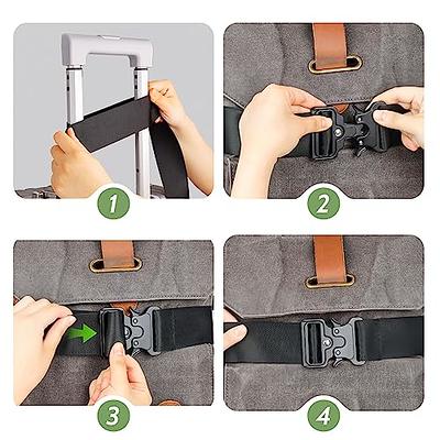 Travel Belt for Luggage - Stylish & Adjustable Add A Bag Luggage