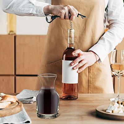 Buy 1 Liter Glass Carafe, 4 Pack - Elegant Wine Decanter and Drink