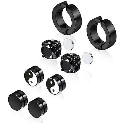 Non-Perforated Magnetic Earrings | Free Shipping! | 1,000+ Men's Earrings!