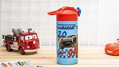 Zak Designs Disney Pixar Cars 14 oz Double Wall Vacuum Insulated Thermal  Kids Water Bottle, 18/8 Stainless Steel, Flip-Up Straw Spout, Locking Spout  Cover, Durable Cup for Sports or Travel - Yahoo Shopping