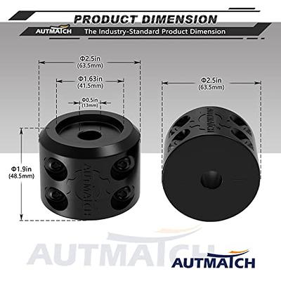 AUTMATCH Winch Cable Hook Stopper 1 Pack Rubber Shock Absorbent