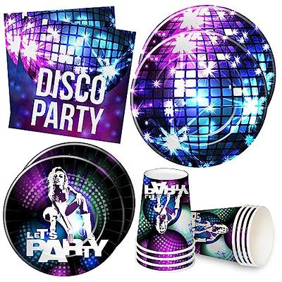 45 Pcs Disco Party Decorations Mirror Disco Ball Straws Disco Ball Stirrers  Cocktail 70s Disco Decorative Straws Plastic Stir Sticks Mini Disco Straw