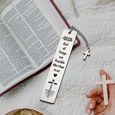 Lot of (5) Religious Themed Bookmarks with Tassels