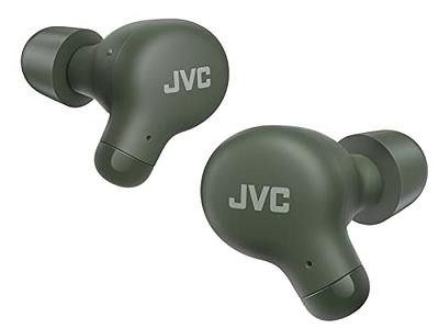 JVC New Gumy True Wireless Earbuds Headphones, Long Battery Life (up to 24  Hours), Sound with Neodymium Magnet Driver, Water Resistance (IPX4) 