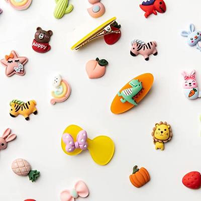 50pcs Cute Slime Charms Mixed Set Resin Flatback Making Supplies