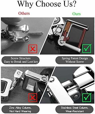 Juedarli Metal Car Fob Keychain,Heavy Duty Key Chain with 2 Detachable Key  Rings,Car Key Holder for Keychains Accessories Men And Women - Yahoo  Shopping