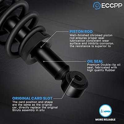 ECCPP Complete Struts Spring Assembly Front Rear Struts Shock