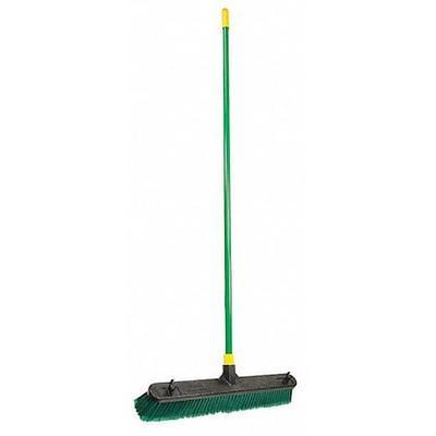 Eyliden Heavy Duty Broom, Commercial Angle Broom with Long Handle, Rough  Surface Outdoor Broom for Garages Courtyard Sidewalks Decks, Perfect for