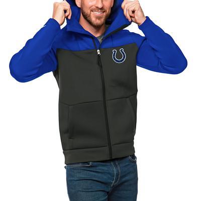 Men's Antigua Black Dallas Cowboys Protect Lightweight Full-Zip Jacket Size: Small