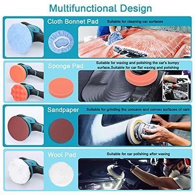 Cordless Eccentric Car Polisher 8 Gears of Speeds Adjustable Electric Auto  Polishing Machine Multifunctional Metal Waxing Wood Grinding Rust Removal  Machine - Yahoo Shopping