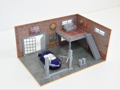 Diorama : Garage Again  Toy garage, Garage design, Garage