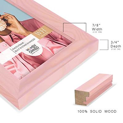 4x6 inch Picture Frames Made of Solid Wood and HD Glass Display