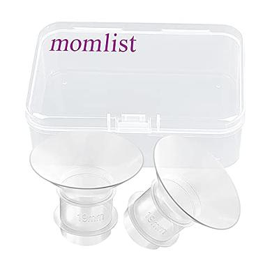 Momlist 17mm Breast Pump Flange Insert, Compatible with Momcozy S9/S10/S12/S9  Pro/S12 Pro/TSRETE Wearable Breast Pump 2PCS - Yahoo Shopping