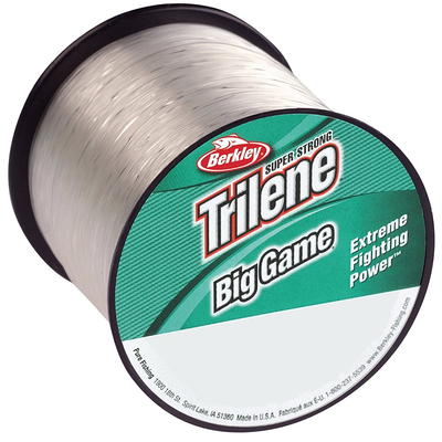 Berkley Trilene Big Game, Clear, 25lb 11.3kg Monofilament Fishing Line -  Yahoo Shopping