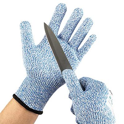 Ainiv Cut Resistant Gloves, Cutting Proof Level 5 Protection, Food