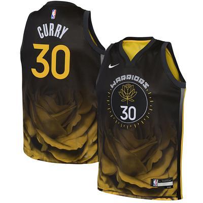 Stephen Curry Golden State Warriors Nike Hardwood Classic Name & Number T- Shirt - Gold
