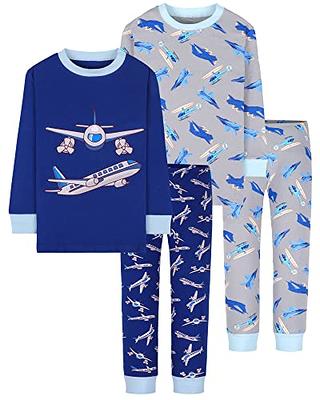 Pajamas for Girls 3T Toddler Kids Clothes Unicorn PJs 100% Cotton Sleepwear  4 Pieces Sets 