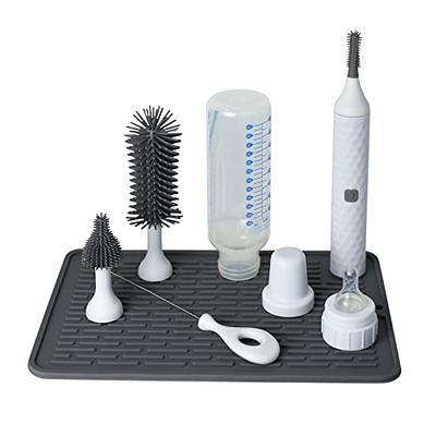 winforhour Electric Baby Bottle Brush with Electric Bottle Cleaner Set and  Straw Brush,Suitable for Kitchen Brush and Baby Bottles,USB