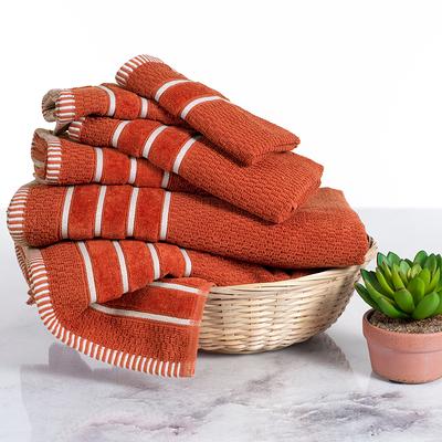 ELLA JAYNE Home Collection 6-Piece Aqua Turkish Cotton Bath Towel Set  EJH_TWL6ST_AQ - The Home Depot