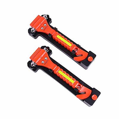 GoDeCho 2 PCS Car Safety Hammer Emergency Escape Tool with Seat