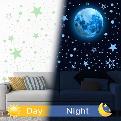 Great Choice Products 435Pcs Glow In The Dark Stars Fun Ceiling Wall Art  Luminous Space Stickers New