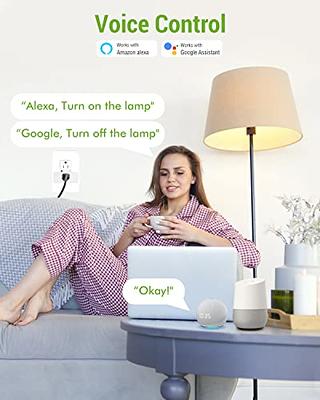 WiFi Smart Plug, VeSync APP, Voice Remote Control, Alexa Google Home, Timer  & Schedule, US Mini Smart Plug