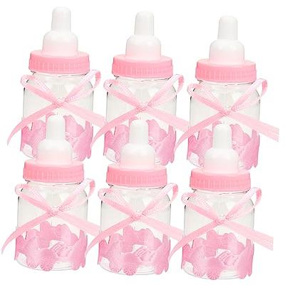 ZZYFGH 60 Mini Plastic Little Babies 12 Colors Tiny Figurines for Baby Shower Ice Cube Game, Bulk Small King Cake Dolls 1 inch