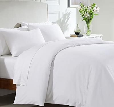 Pure Bamboo King Size Duvet Cover Set - 100% Organic Bamboo, Luxuriously  Soft and Cooling - 3 Piece Set - 1 King Button Closure Duvet Cover with  Ties