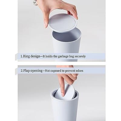 SSNNUU Car Trash Can with Lid,Mini Leakproof Car Trash Bin on Car Cup Holder,400ML  Car Interior Accessories PP Plastic Car Garbage Can Fits Car Home Office  (White) - Yahoo Shopping