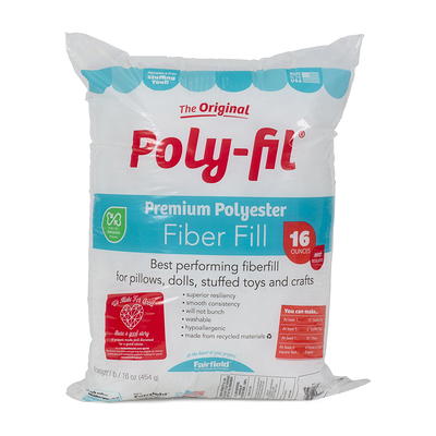 Poly-Fil® Premium Polyester Fiber Fill by Fairfield™, 16 oz bag - Yahoo  Shopping