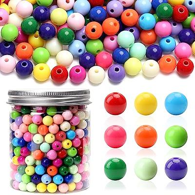 500Pcs White Number Beads Acrylic Bracelet Beads DIY Craft Number