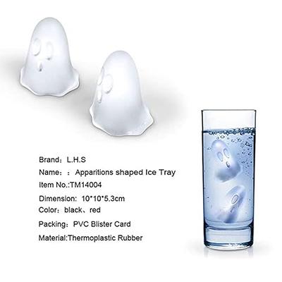 Ghost Ice Tray Cube Mold Wine Glass Decoration Ice Cube Mold Funny Ice  Cream Mould Silicone Chocolate Pudding Make Bar Supplies