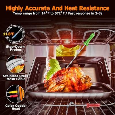 Food Meat Oven BBQ Thermometer Digital Wireless Remote Probe