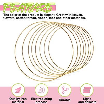 24 Pcs Metal Floral Hoop Macrame Gold Rings Metal Hoops Bulk for Crafts  Metal Circle for DIY Wedding Birthday Wreath, Dream Catchers, Wedding Wall  Hanging Decor (10 Inch) - Yahoo Shopping