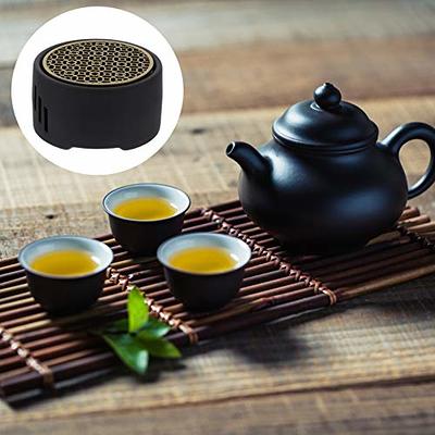 Hollow Candle Teapot Warmer with Candle Tray Tea Heat Base Tea