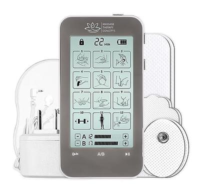 Easy@Home Compact Wireless TENS Unit - Electric EMS Muscle Stimulator Pain  Relief Therapy, EHE015