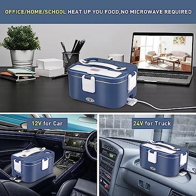 Car Microwave Food Warmer Portable Microwave Heated Electric Lunch Box Food  Warm