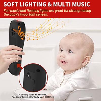 Baby Musical Toy Console Controller Game Toddler Bilingual Game Lights  Sounds