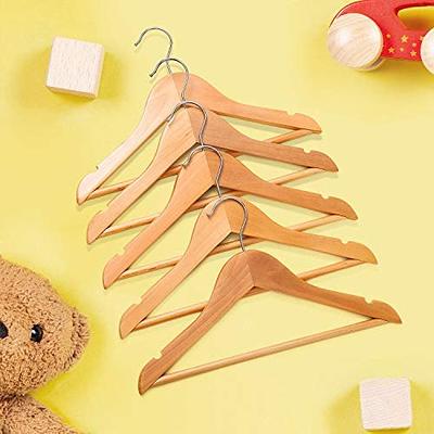 Pack of 10 Kid's Wooden Hangers