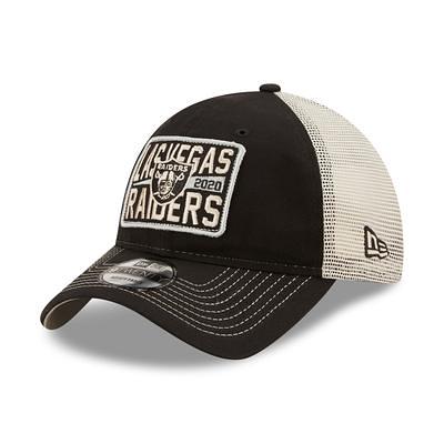 New Era Men's Red and Natural Tampa Bay Buccaneers Devoted Trucker