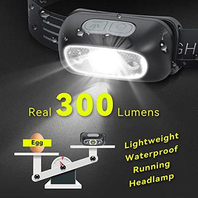 Lampe frontale LED 10000 lumens - 3 modes - Rechargeable