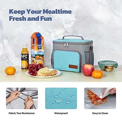 Maelstrom lunch bag women/men,reusable lunch box for men,insulated lunch  cooler bag for adults