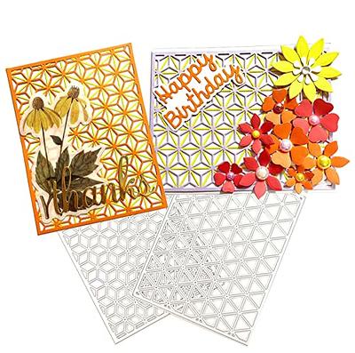 Ammsochy Cutting Dies for Card Making 3D Backgrounds Metal Stencils Set  Scrapbooking Tools DIY Crafting Embossing Template Album Arts Supplies  (Diamond Layering Background) - Yahoo Shopping