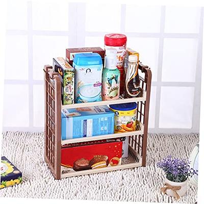 Multifunctional Plastic Double Layer Kitchen Storage Rack