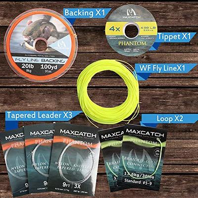 M MAXIMUMCATCH Maxcatch Fly Fishing Leader Tippet Material with