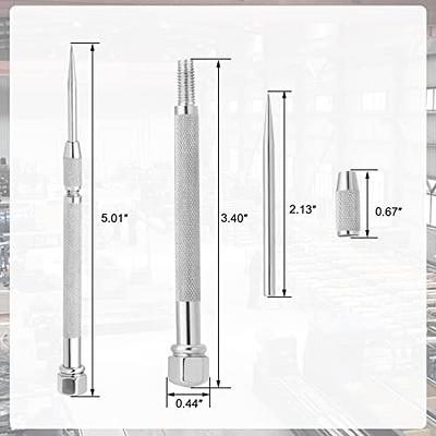 PAGOW Scribe Tool, Metal Scribe for Welding Marking Pen, Carbide Steel  Point for Glass/Ceramics/Metal Sheet, Point Length 2.13, Handle Diameter  0.44 (Extra 1 Replacement Marking Tip) - Yahoo Shopping