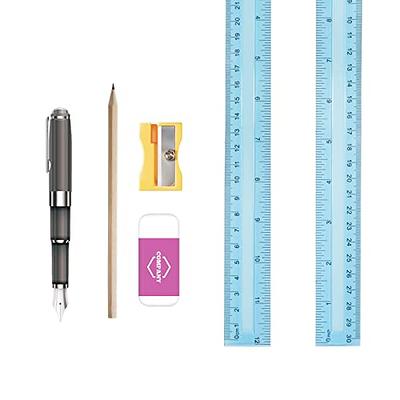 DAGONGREN 30 Pack Clear Plastic Rulers 12 Inch,Transparent Assorted Color  Metric Bulk Rulers with Inches and Centimeters,Kids Ruler for  School,Home,Office - Yahoo Shopping